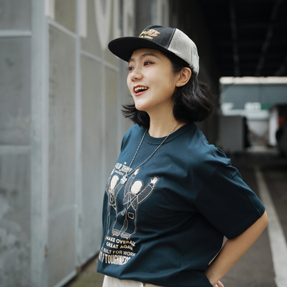 Ride With Fire Trucker Cap V1039
