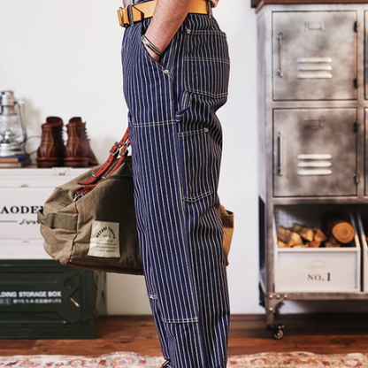 Hickory Stripe Painter Pants V1045