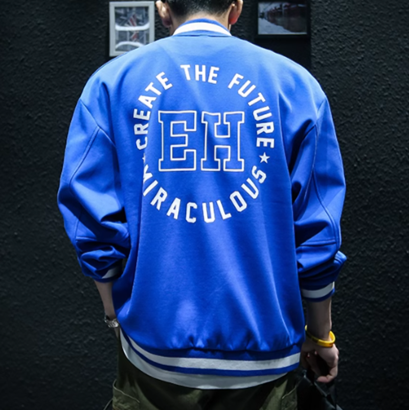 American retro stadium jacket V0288