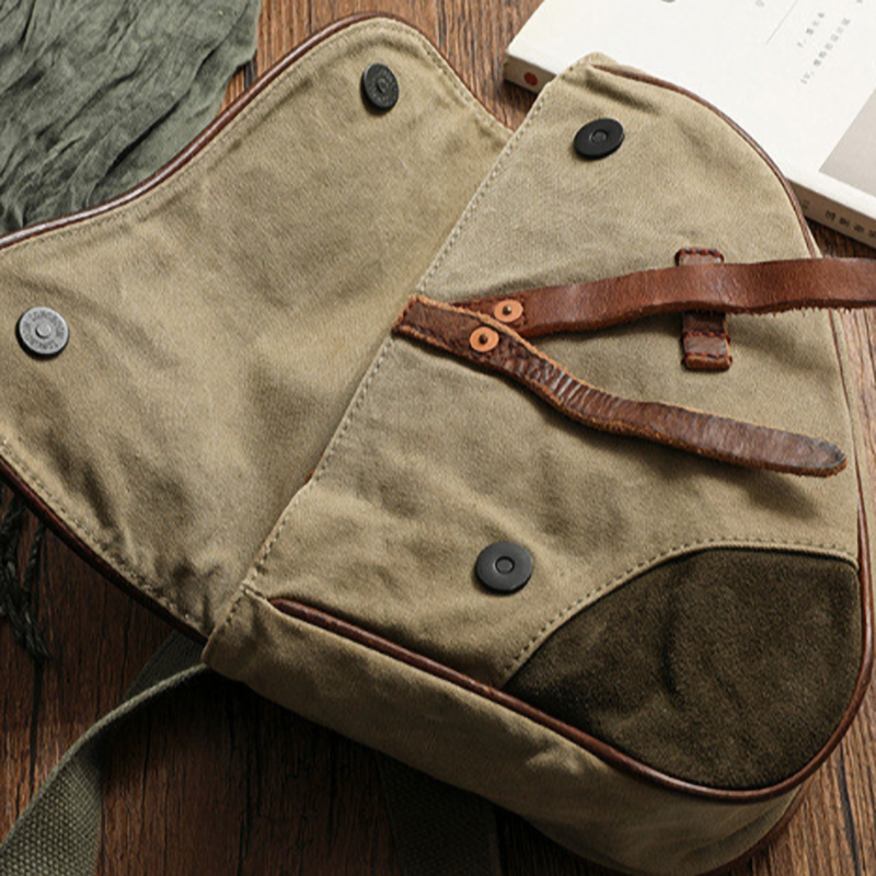 Vintage Military Chest Bag V1010