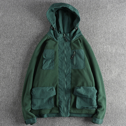Military Fleece Field Jacket V1064