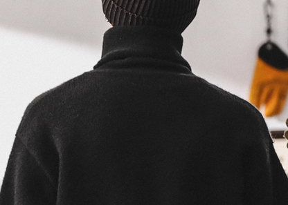 Heavyweight turtleneck knit V0310