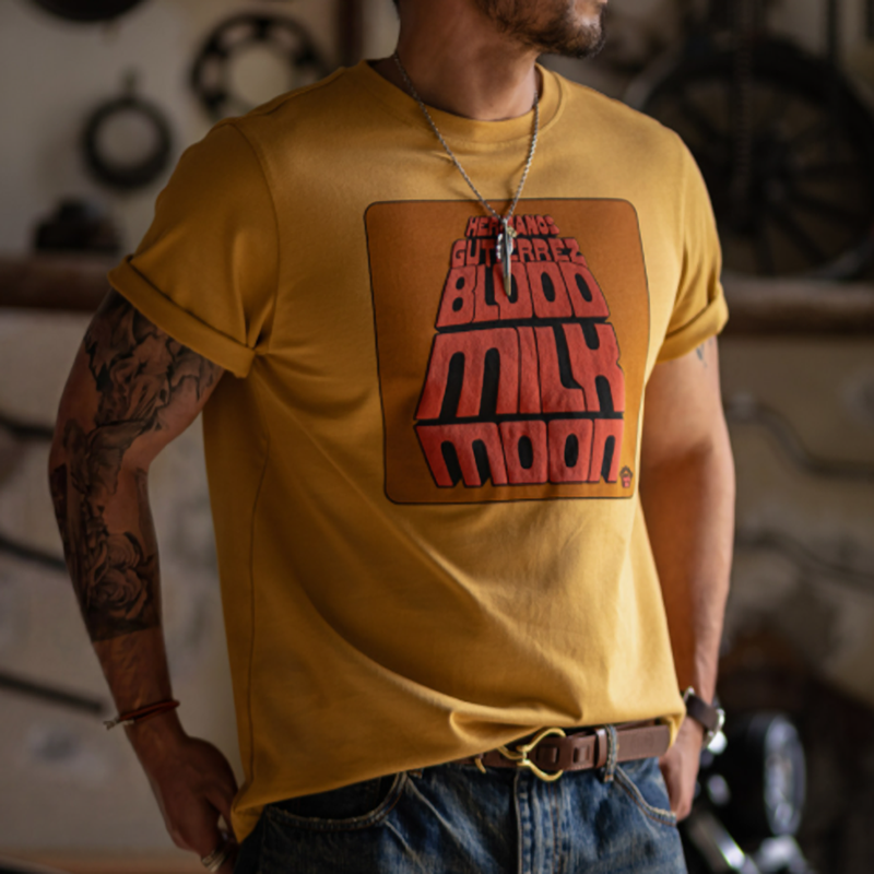 Salvage Print Short-Sleeve T-Shirt V0989