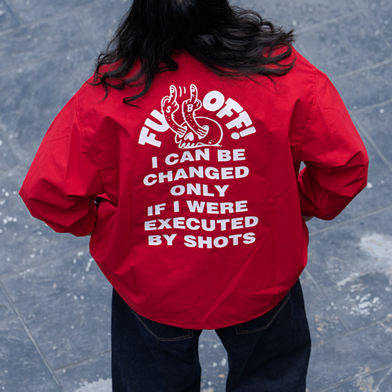Oversized Coach Jacket V1054