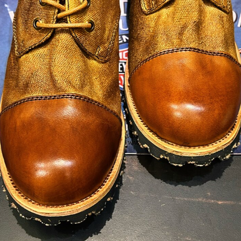 Retro British Leather Shoes V0907