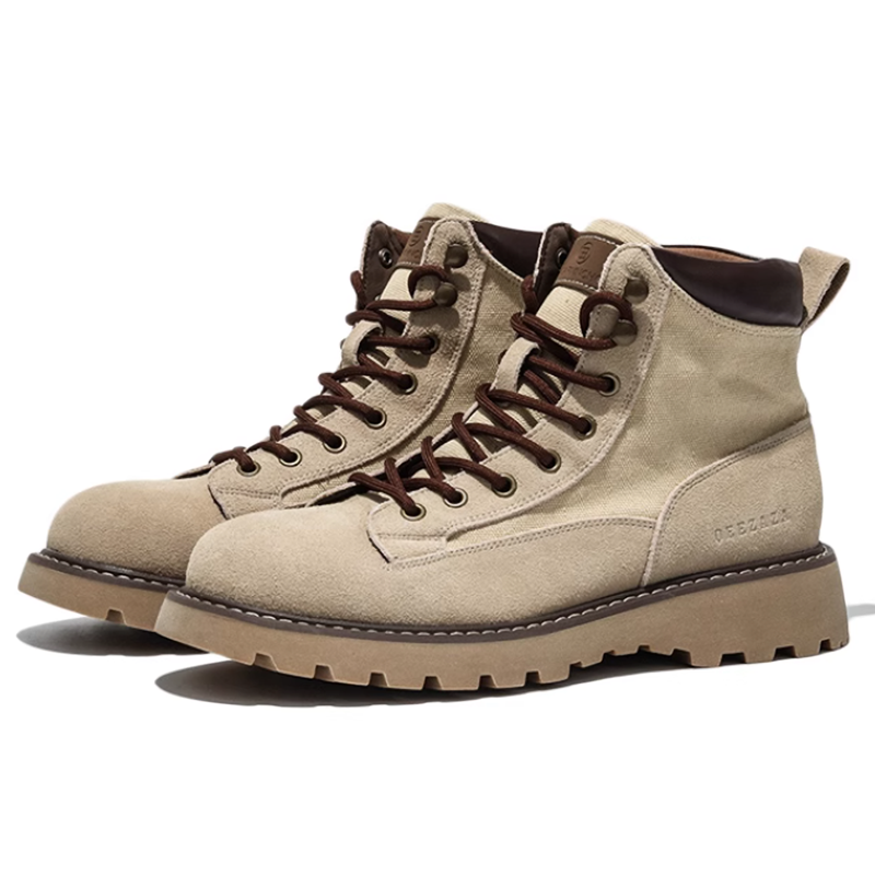 Winter suede work boots V0359