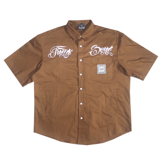 Chicano Popping Work Shirt V0774