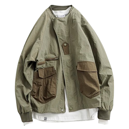 No-collar mountain jacket V0311