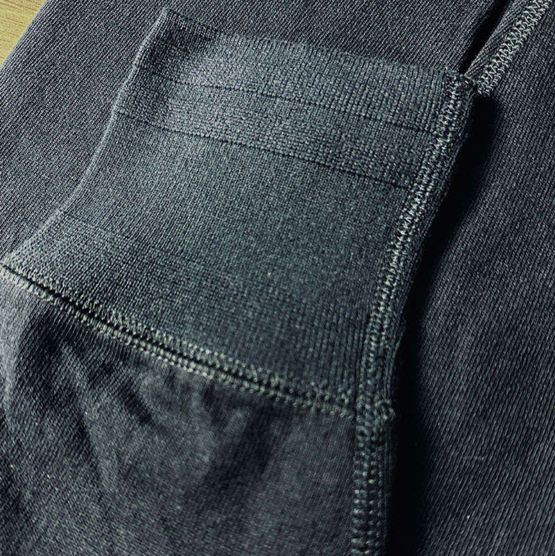 Vintage Wash Heavyweight Henley Sweat Shirt V1040