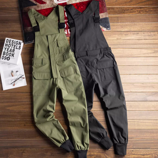 Retro Military Work Overalls V0139