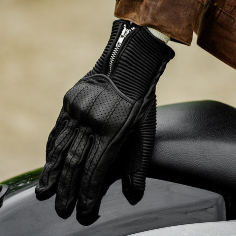 Vintage Motorcycle Gloves V0866
