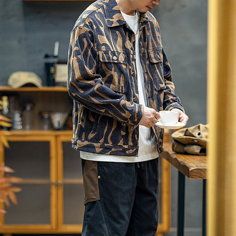 Casual Oversized Denim Jacket V0879