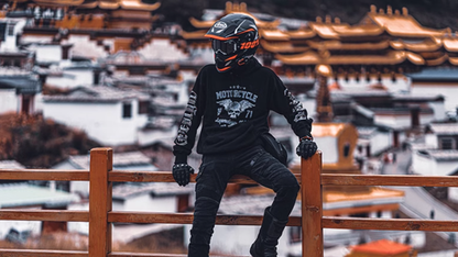 Motorcycle American Retro Hoodie V0017