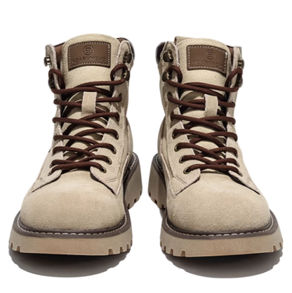 Winter suede work boots V0359