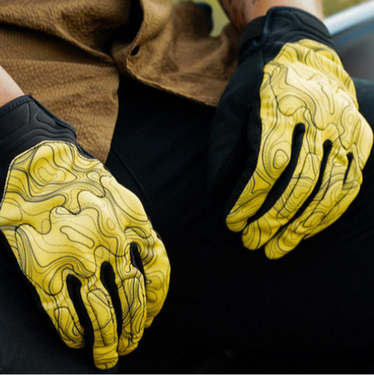 Breathable Retro Motorcycle Gloves V0977