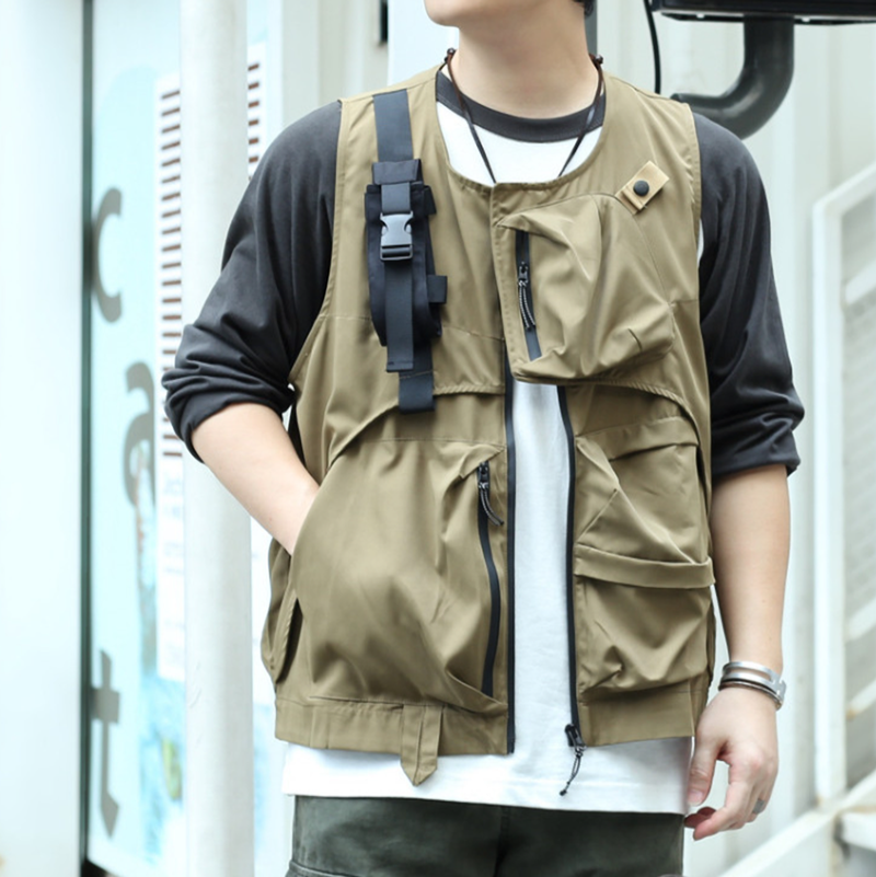Buckle Strap Utility Vest