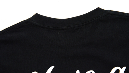 Slogan Cotton Casual T-Shirt V0954
