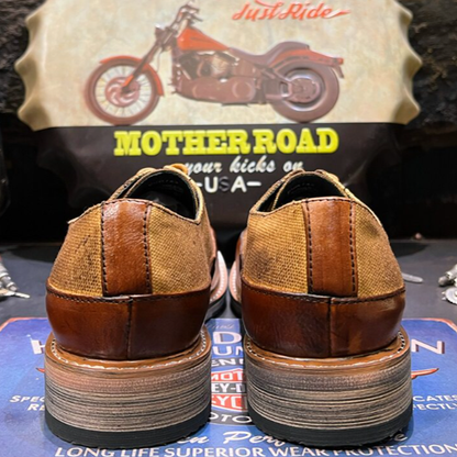 Vintage Leather Work Shoes V0906