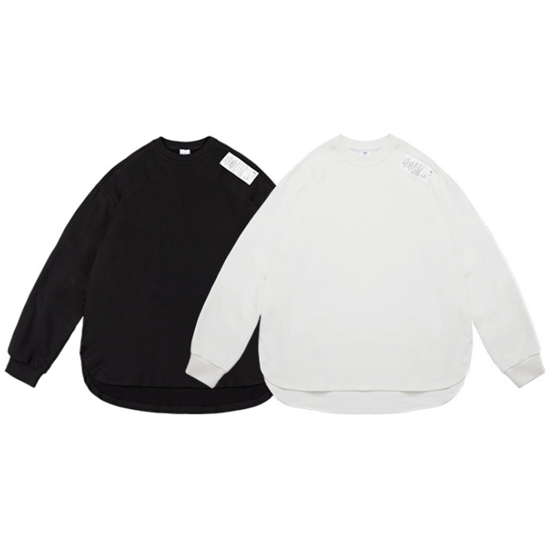Shoulder tag long T-shirt V0925