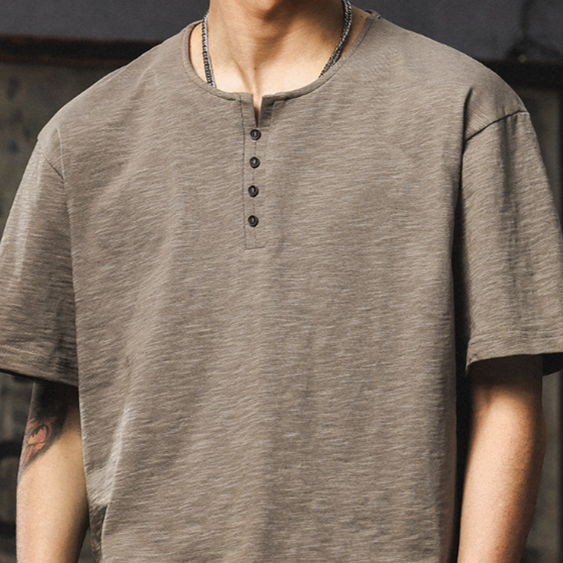 Retro Style Heavyweight T-Shirt V1008