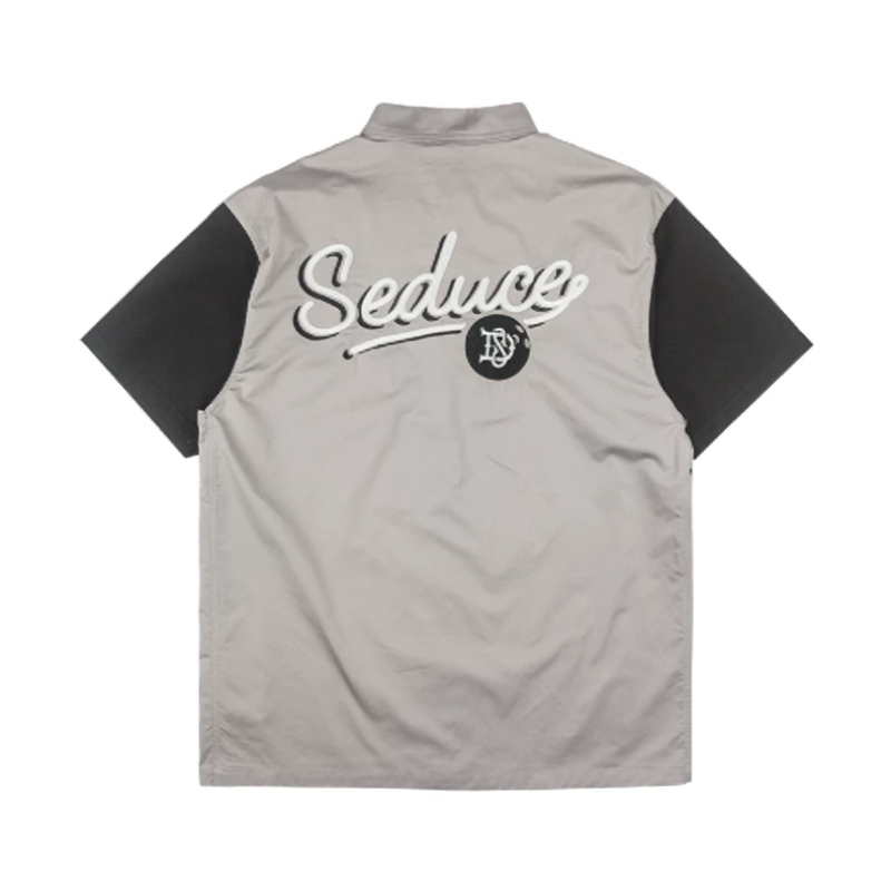 Retro Colorblock Bowling Shirt V0955