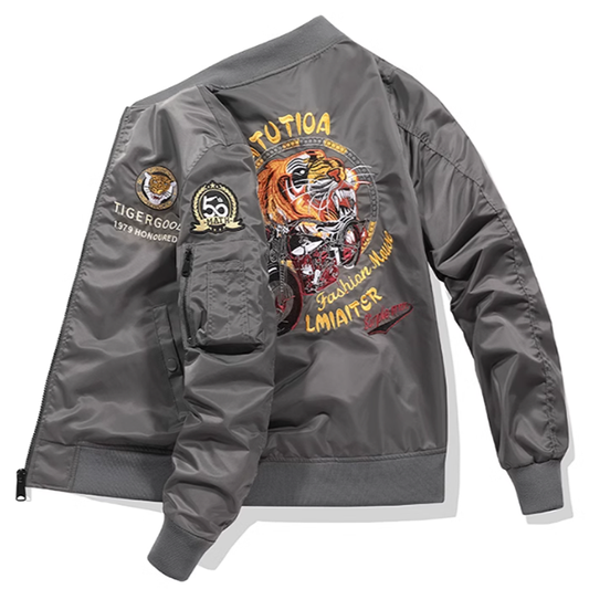 Vintage Bike Tiger MA-1 Jacket Z0289