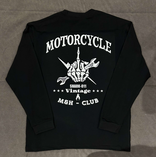 Vintage Heavyweight Motorcycle T-Shirt V1023