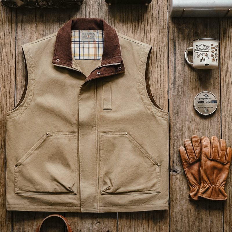 Vintage Safari Vest V0916