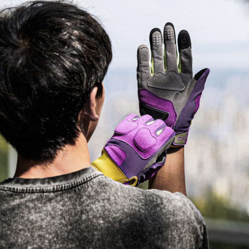 Retro Summer Motorcycle Gloves V0978
