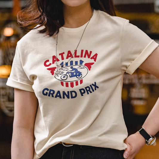 Vintage logo Cotton Tee V0635