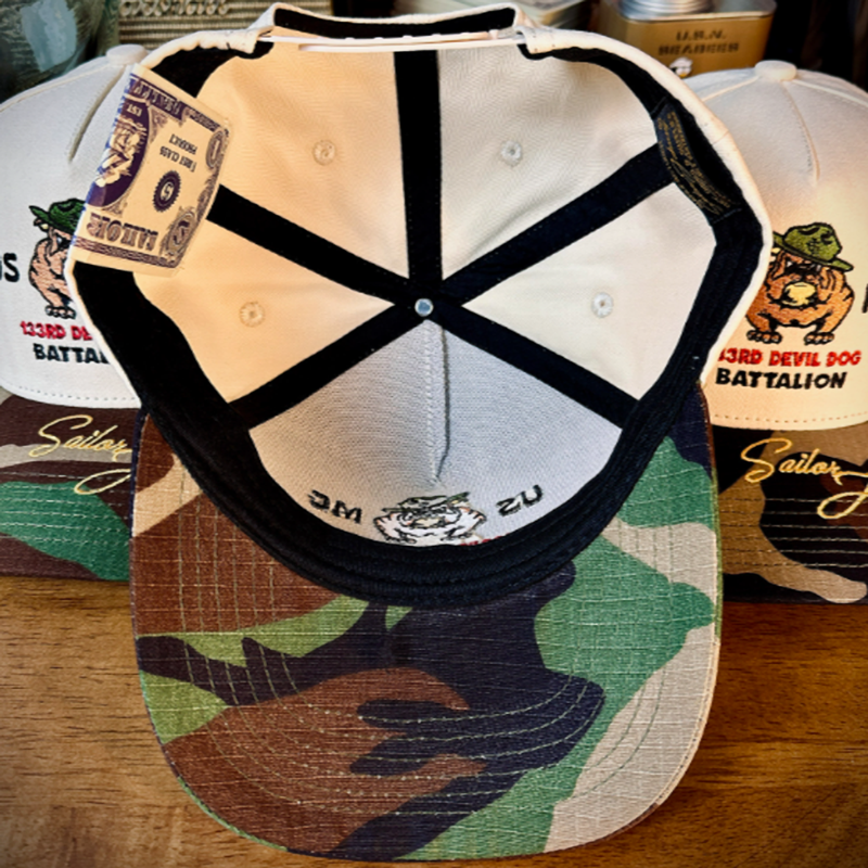 Retro Camo Marine Corps Cap V1035