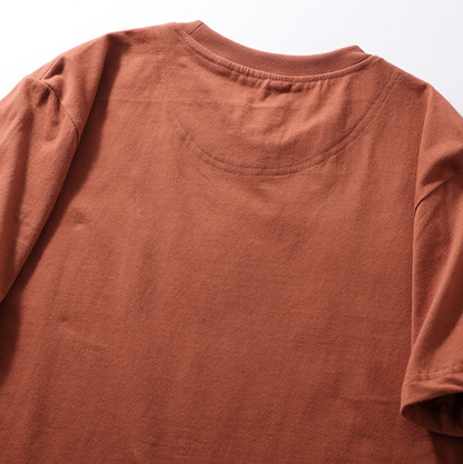 Vintage-Style Printed T-Shirt V0996