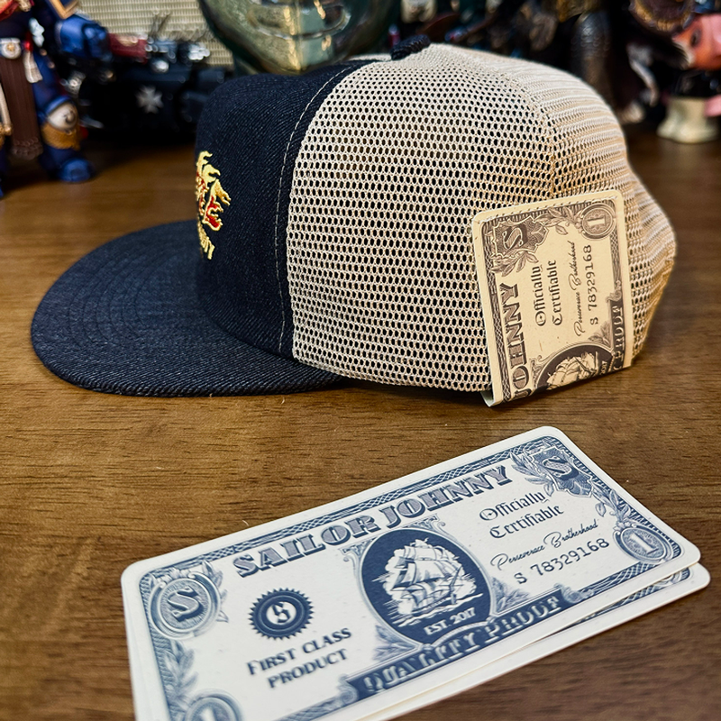 Ride With Fire Trucker Cap V1039