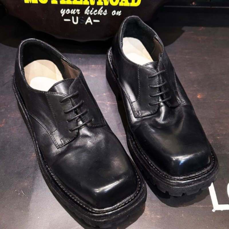 Handmade Leather Derby Shoes V0870