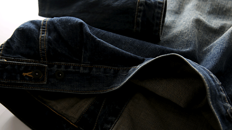 Retro Military Denim Jacket V0951