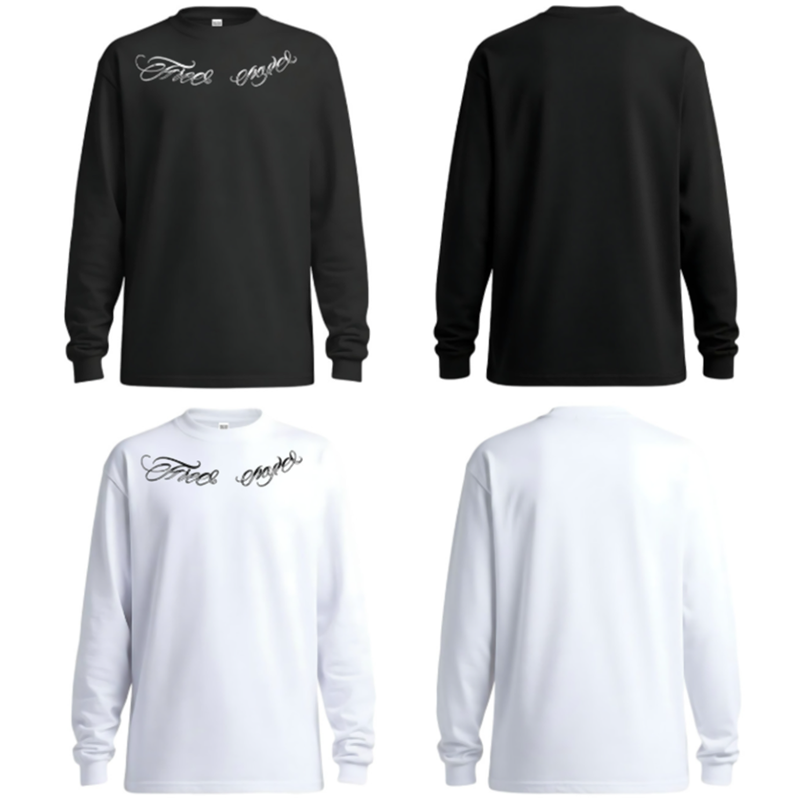 Oversize Long Sleeve T-Shirt V0947