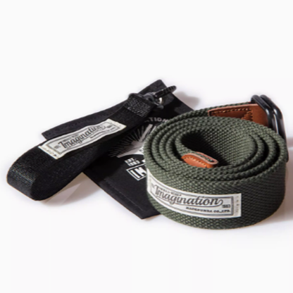 Double ring belt with strap V0280