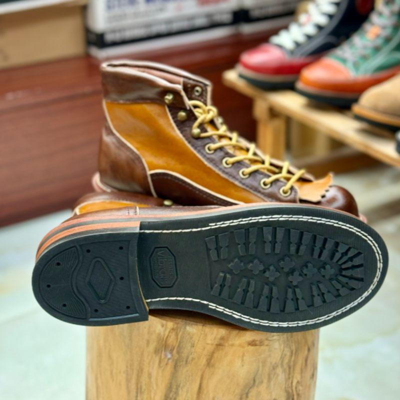 Retro Motorcycle Boots V0961