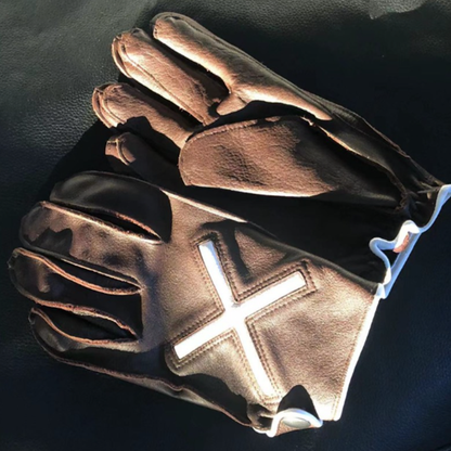 Retro Leather Motorcycle Gloves V0847