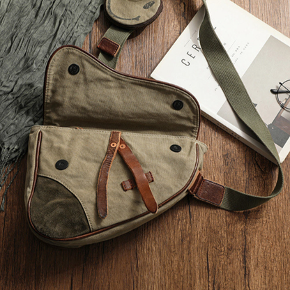 Vintage Military Chest Bag V1010
