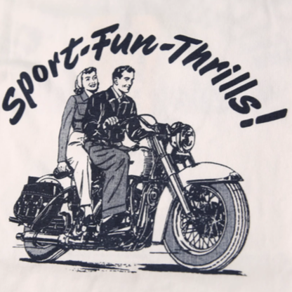American Vintage  Biker Tee V0675