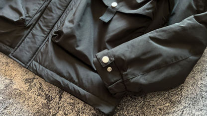 Retro Hooded Down Jacket V0861