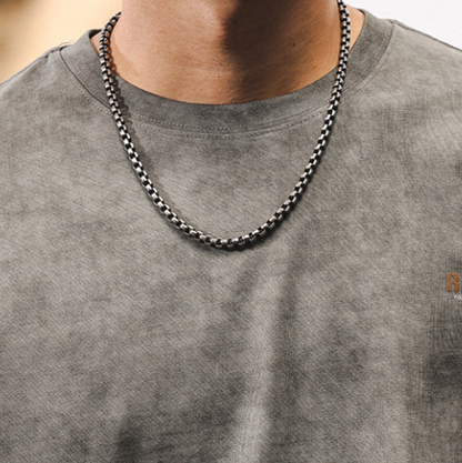 Retro Foam Print T-Shirt V0931