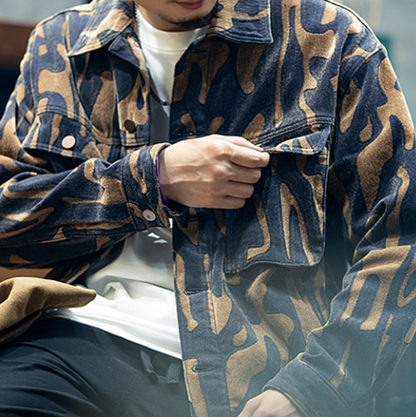 Casual Oversized Denim Jacket V0879