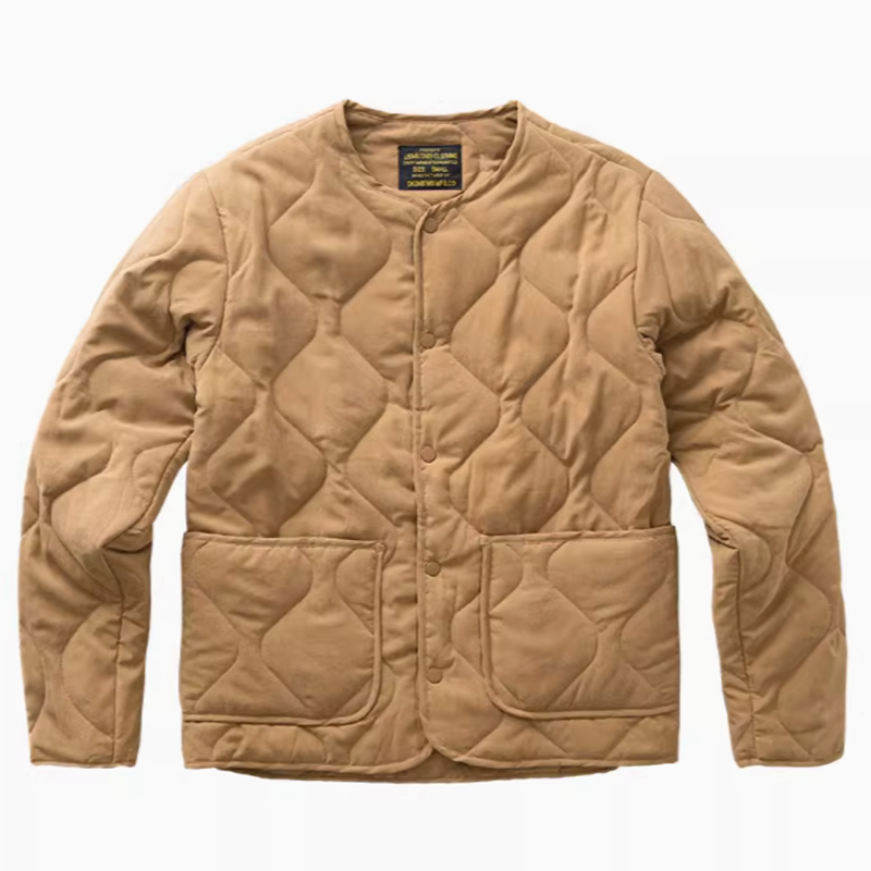 American retro M-65 quilted jacket V0175