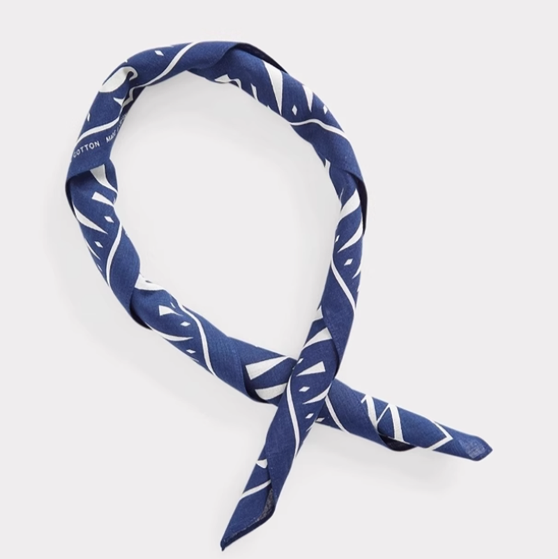 Sea Anchor Pattern Bandana V0245