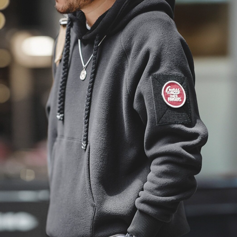 Heavyweight Fleece Pullover Hoodie V1062