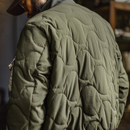 Cotton-Padded Army Jacket V1055