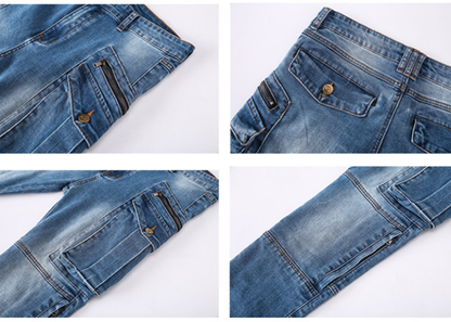 Impact-Resistant Motorcycle Pants V1030
