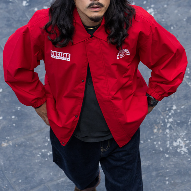 Oversized Coach Jacket V1054